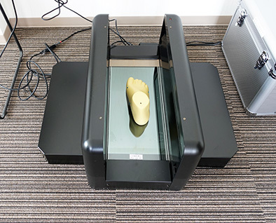 三次元足型計測装置